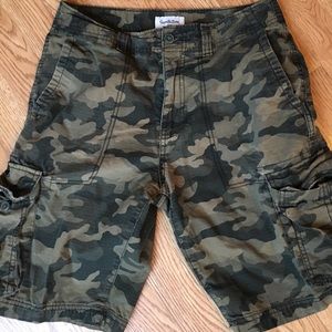 Men’s Cargo Shorts, Sz 30